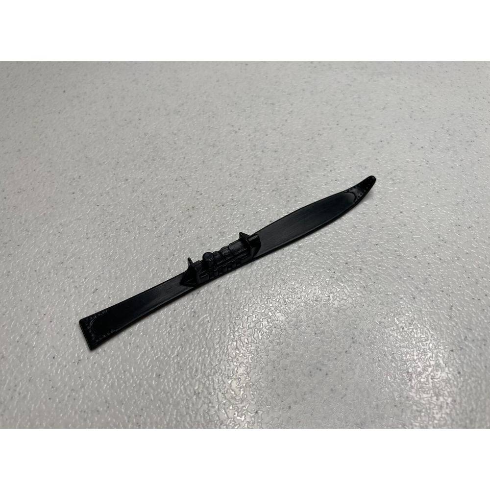 Vintage Hasbro GI Joe 1988 Blizzard Ski Original Accessory Part Piece ARAH Black